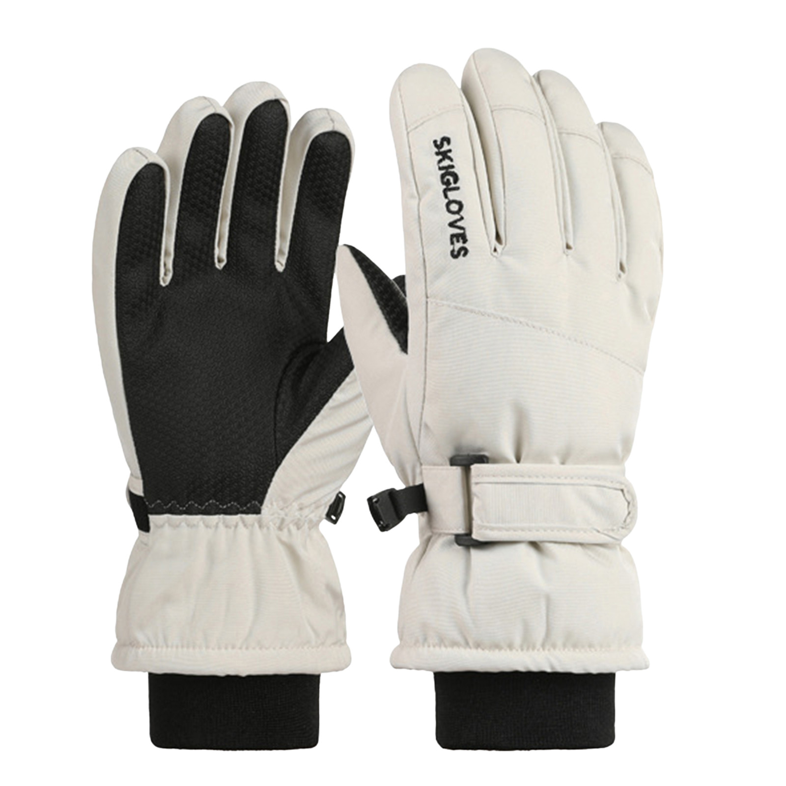 2025 Winter Gloves Toddler Gloves Ski Boys Girls Soft Warm Snow Gloves for 4-6 Wool Lined Gloves Full Toddler Snow Bibs 2-4 Years Finger Children